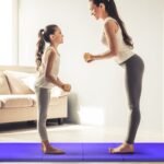 Profesionalus sulankstomas gimnastikos čiužinys (Violetinė)