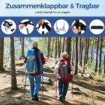 Sulankstoma kempingo kėdė su atlenkiama kojų atrama ir galvos atrama (Jūros mėlyna)