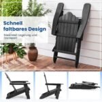 Sulankstoma lauko kėdė (Juoda)