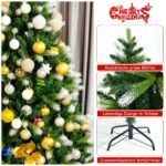 Dirbtinė Kalėdų eglutė 180 cm aukščio su 850 šakų (Žalia)