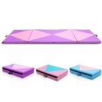 Sulankstomas minkštas gimnastikos ir sporto kilimėlis (Violetinė)