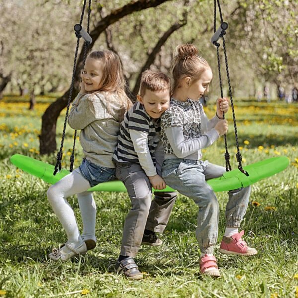 Sūpynės „Lizdas“ su reguliuojamu aukščiu (Žalia)