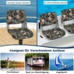 Sulankstoma laivelių sėdynė su atlošu (Kamufliažas)