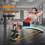 Reguliuojamas sudedamas treniruočių suoliukas iki 200 kg (Mėlyna)