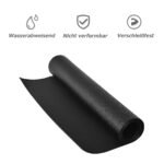 Apsauginis treniruoklių kilimėlis grindims (Juoda)