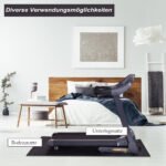 Apsauginis treniruoklių kilimėlis grindims (Juoda)