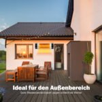 Elektrinis sieninis infraraudonųjų spindulių šildytuvas su nuotolinio valdymo pulteliu (Juoda ir sidabrinė)