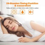 Elektrinis sieninis infraraudonųjų spindulių šildytuvas su nuotolinio valdymo pulteliu (Juoda ir sidabrinė)