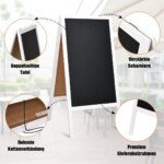 Dvipusė A formos kreidinė lenta (Balta)