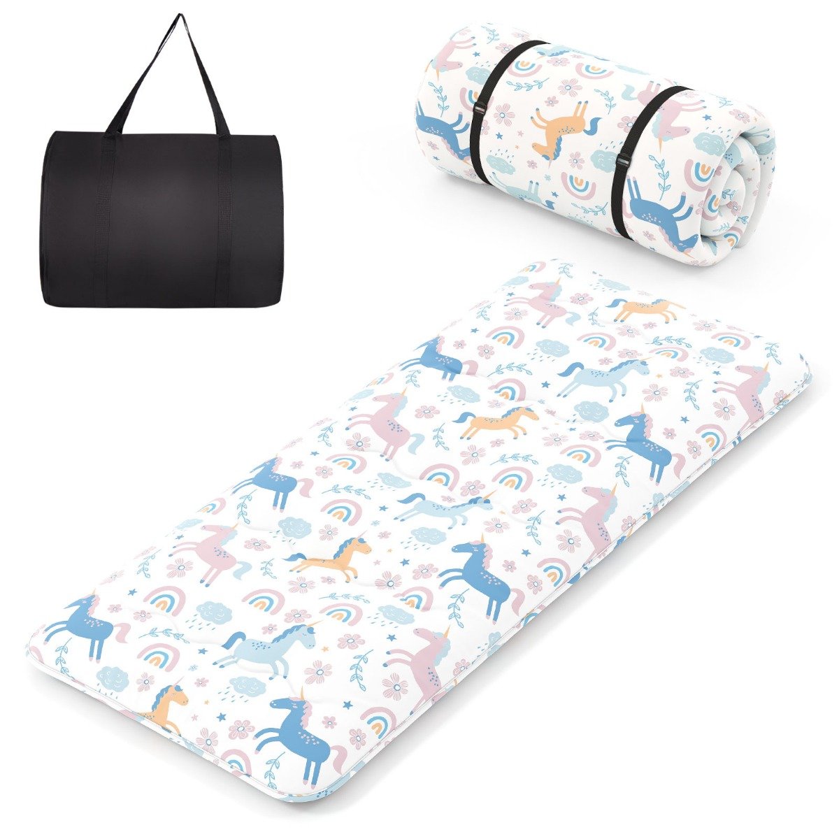 futon-matratze-innenraum-bodenmatratze-13887_3_ Nešiojama sulankstoma futono antklodė 90 x 200 cm (Spalvotas)