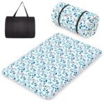 Daugiafunkcinis futono čiužinys su užvalkalu ir nešiojimo krepšiu (Žalia)