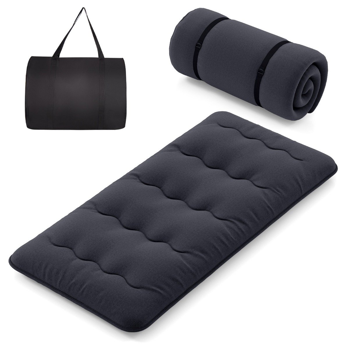 futon-matratze-innenraum-bodenmatratze-13893_2_ Futon čiužinys su skalbiamu užvalkalu (Juoda)