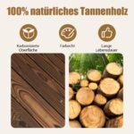 Medinė sodo arka su atitvarais 171 cm (Ruda)