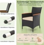 Lauko baldų komplektas 8 asmenims su akacijos medžio stalviršiu (Ruda)