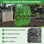 Metalinis atraminis tinklas su stovu daržovėms (Juoda)