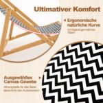 Sulankstomas bambukinis krėslas su reguliuojama atlošimo padėtimi (Natūrali)