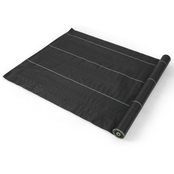 Gėlynų ir daržų apsauginė juosta nuo piktžolių 50m² (Juoda)