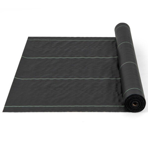 Sodo agroplėvelė nuo piktžolių juoda 50 m² (Juoda)