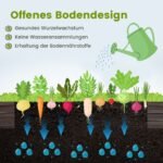 Metalinė pakelta daržo lysvė (Kavos)