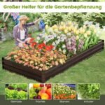 Metalinė pakelta daržo lysvė (Kavos)