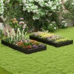 Metalinė pakelta daržo lysvė (Kavos)