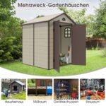 Sodo namelis dideliems įrankiams su vėdinimu (Smėlio)