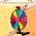 Sukamas prizų ratas su 12 laukelių (Spalvotas)