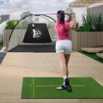 Golfo Smūgiavimo Kilimėlis 152 x 92 cm (Žalia)