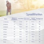 9 dalių pilnas golfo lazdų komplektas vyrams (Sidabrinė)