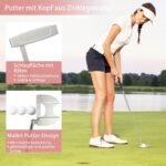 9 dalių moteriškas golfo lazdybų komplektas dešiniarankiams (Rožinė)