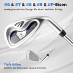 Pilnas golfo lazynų rinkinys vyrams (Mėlyna)