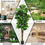 Dirbtinis figmedis 180 cm (Žalia)