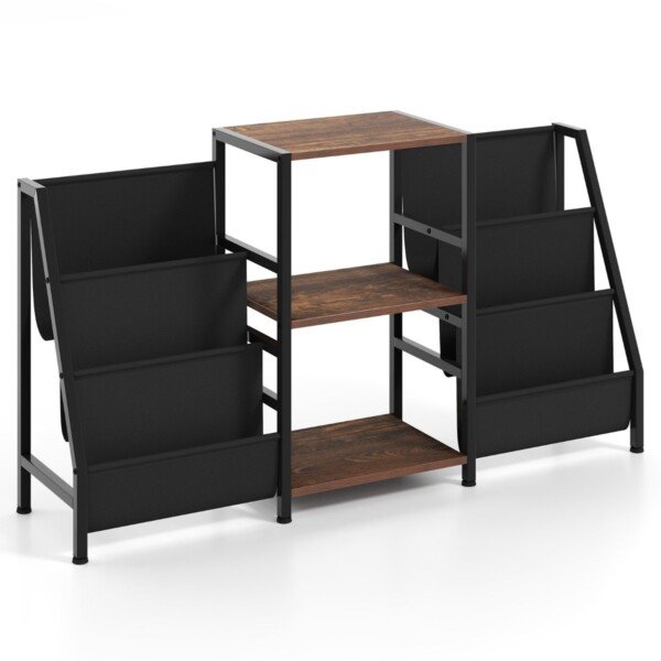 Stovas patefonui su lentynomis ir talpyklomis (Ruda)