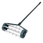 Patvarus vejos aeratorius su 45 cm darbiniu pločiu (Juoda)
