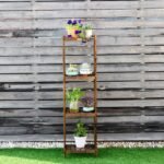 Medinis pastatomas augalų stovas (Medžio)