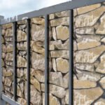 PVC tvora su apsauga nuo vėjo ir privatumo 35 m x 19 cm (Kavos)