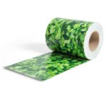 PVC tvora su privatumo apsauga 35 m x 19 cm (Žalia)