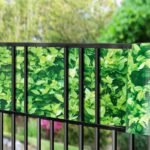 PVC tvora su privatumo apsauga 35 m x 19 cm (Žalia)