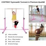 Reguliuojamo aukščio gimnastikos rekas pradedantiesiems (Rožinė)