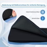 Sulankstomas gimnastikos takelis vaikams 210 cm neslystantis pagrindas (Mėlyna)