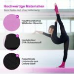 Sulankstomas gimnastikos balnaklis balansui 210 cm (Violetinė)