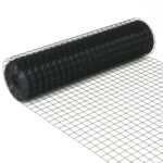 Dekoratyvinė tvora 91 cm x 15 5 m (Juoda)