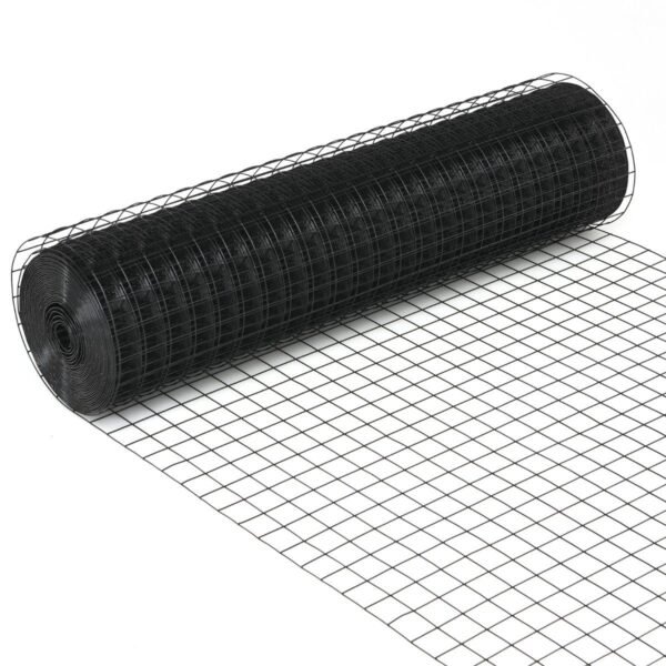 Dekoratyvinė tvora 91 cm x 15 5 m (Juoda)