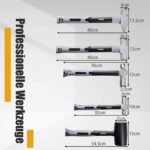 5 dalių plieninis plaktukų rinkinys (Juoda)