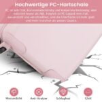 20 colių kelioninis lagaminas su ratukais ir TSA spyna (Rožinė)