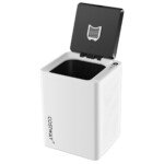 Elektrinis rankšluosčių džiovintuvas su 6 pakopų laikmačiu ir LED ekranu (Balta)