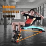 Reguliuojamas treniruočių suoliukas iki 200 kg (Mėlyna)