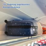 5 dalių vaikiškas kelioninis lagaminų rinkinys su kuprine (Juoda)