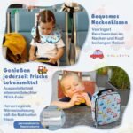5 dalių vaikiškas kelioninis rinkinys: 16 colių lagaminas ir kuprinė (Mėlyna)