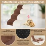Naminių gyvūnų laipteliai iš putplasčio 4 pakopų (Ruda)